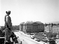 Glavni kolodvor 1933. godine. Pogled sa zgrade